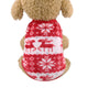 Cartoon Puppy Vest Dog Clothes