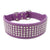 Rhinestone Leather Dog Collars