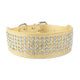 Rhinestone Leather Dog Collars