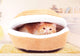 Warm Hamburger Cat Bed