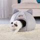 Removable Warm Cat House Bed