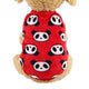 Cartoon Puppy Vest Dog Clothes