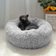 Long Plush Cat Bed