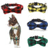 Colorful Plaid Grid Cat Collars