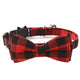 Colorful Plaid Grid Cat Collars