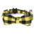 Colorful Plaid Grid Cat Collars