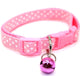 Colorful Plaid Grid Cat Collars