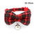 Colorful Plaid Grid Cat Collars