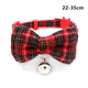 Colorful Plaid Grid Cat Collars