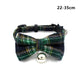 Colorful Plaid Grid Cat Collars