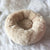 Dog Long Plush Dounts Beds Calming Bed