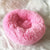 Dog Long Plush Dounts Beds Calming Bed