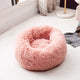 Dog Long Plush Dounts Beds Calming Bed