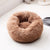 Dog Long Plush Dounts Beds Calming Bed