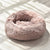 Dog Long Plush Dounts Beds Calming Bed