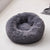 Dog Long Plush Dounts Beds Calming Bed