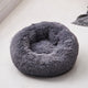 Dog Long Plush Dounts Beds Calming Bed