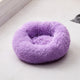 Dog Long Plush Dounts Beds Calming Bed