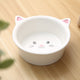 Skidproof Ceramic Cat Food Bowl