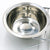 Stainless Steel Raised Dog Double Bowls
