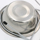 Stainless Steel Raised Dog Double Bowls