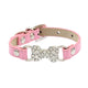Bling PU Leather Dog Collar