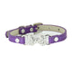 Bling PU Leather Dog Collar