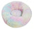 Dog Long Plush Dounts Beds Calming Bed