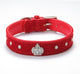 Rhinestones Crown Dog Collar