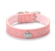 Rhinestones Crown Dog Collar