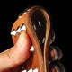 Leather Adjustable Spikes Dog Collar