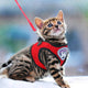 Nylon Mesh Harness Vest For Cat
