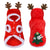 Santa Warm Cat Clothes