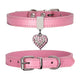 Leather Adjustable Cat Collar
