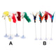 Sucker Spring Feather Cat Toys