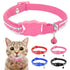 Quick Release Rhinestone Leather Collar