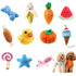 Plush Dog Toys Squeaky Bone Ice Cream