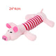Plush Dog Toys Squeaky Bone Ice Cream