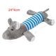 Plush Dog Toys Squeaky Bone Ice Cream
