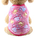 Cartoon Puppy Vest Dog Clothes