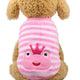 Cartoon Puppy Vest Dog Clothes