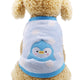 Cartoon Puppy Vest Dog Clothes