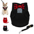 Mesh Bowtie Cat Harness Vest
