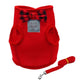 Mesh Bowtie Cat Harness Vest