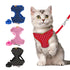 Mesh Cat Harness And Leash Set