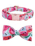 Watermelon Cotton Fabric Dog Collar