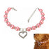 Dog Pearl Jewelry Decorative Collar