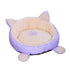 Velvet Comfortable Cat Bed